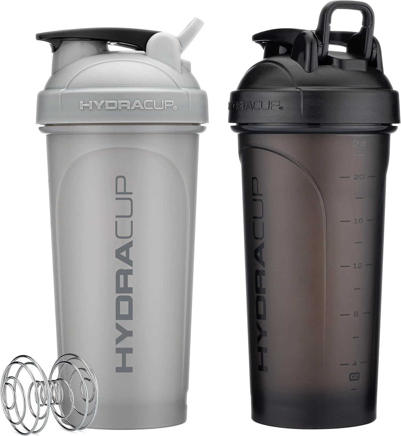 ProFlow [2 Pack] 28 oz Shaker Bottles for Protein Shakes, Shaker Cups with Ba
Opens in a new window