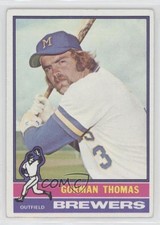 1976 Topps Gorman Thomas #139 0lc5