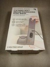 Sharper Image Calming Heat Massaging Flexi Wrap .cord 3 heat settings BRAND NEW