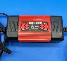 Black  Decker BM2B Smart Battery Charger 2 Amp Automatic Float Mode Maintainer