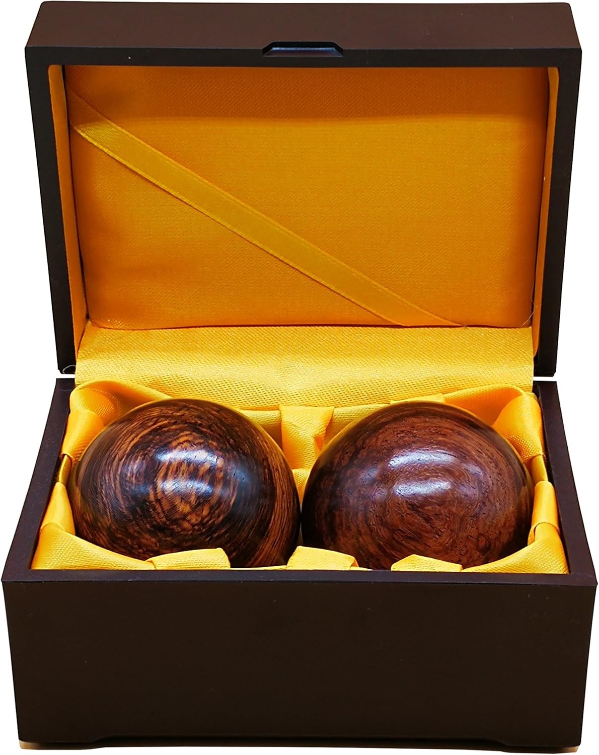 2 Inches Baoding Balls Chinese Health Exercise Stress Rosewood 