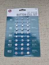 Battery 30 Alkaline Button Cell Set AG1 AG3 AG4 AG5 AG12 AG13 BT30