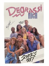 Degrassi High Triple Signed 11x17 Poster