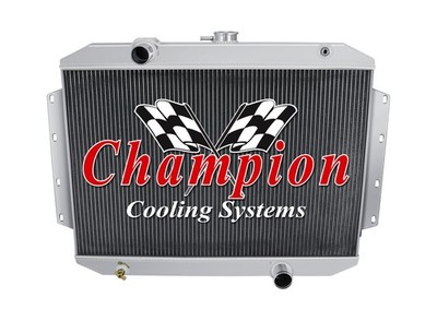 KR Champion 3 Row Radiator for 1961 1962 International C132 L6 Engine