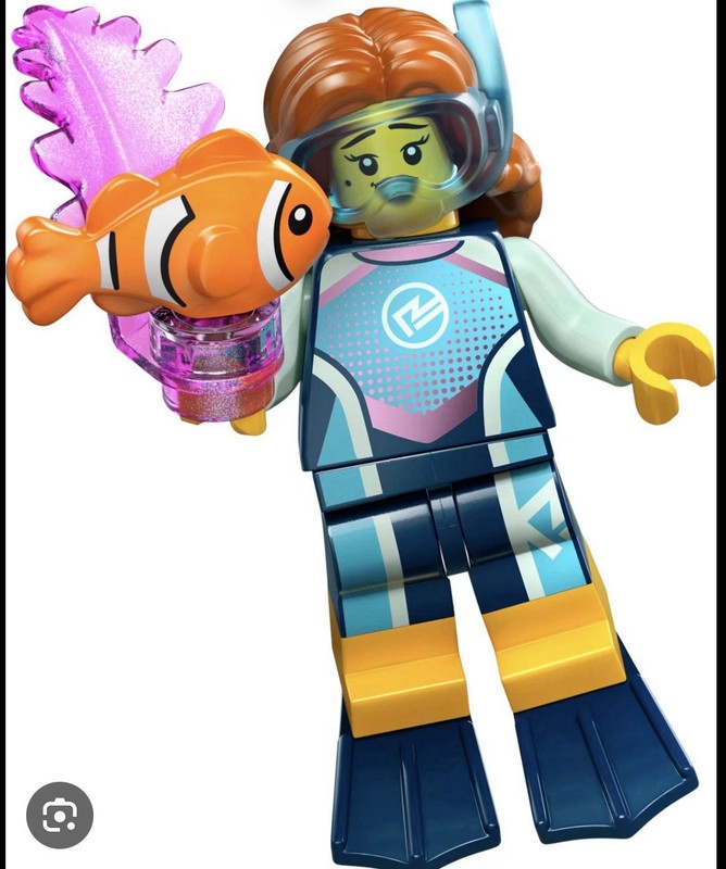 Collectible Minifigure CMF Series #29 Lego 71052 Marine biologist