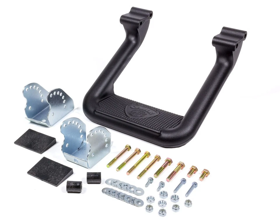 Carr 104811-1, One Black Aluminum Hoop Ii Multi Mount Step Black Sin Fits gle St - Image 3 of 4