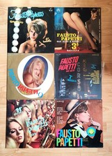 LOTTO FAUSTO PAPETTI SAX ALTO e RITMI   LP  RARE STOCK PRESS & ORIGINAL IN ITALY