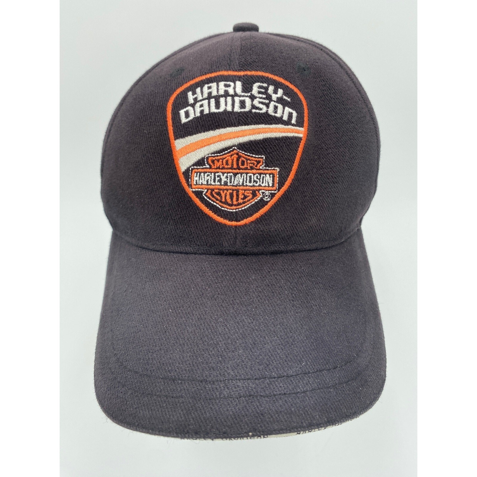 Harley Davidson Baseball Hat Adjustable Black Emb… - image 2