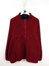 Vintage Adidas Fleece Sweater Mens XL Red
