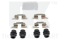 Nk ZubehöRsatz Scheibenbremsbelag 79991907 FüR Renault Megane 3 DZ0 BZ0 KZ0 JZ0