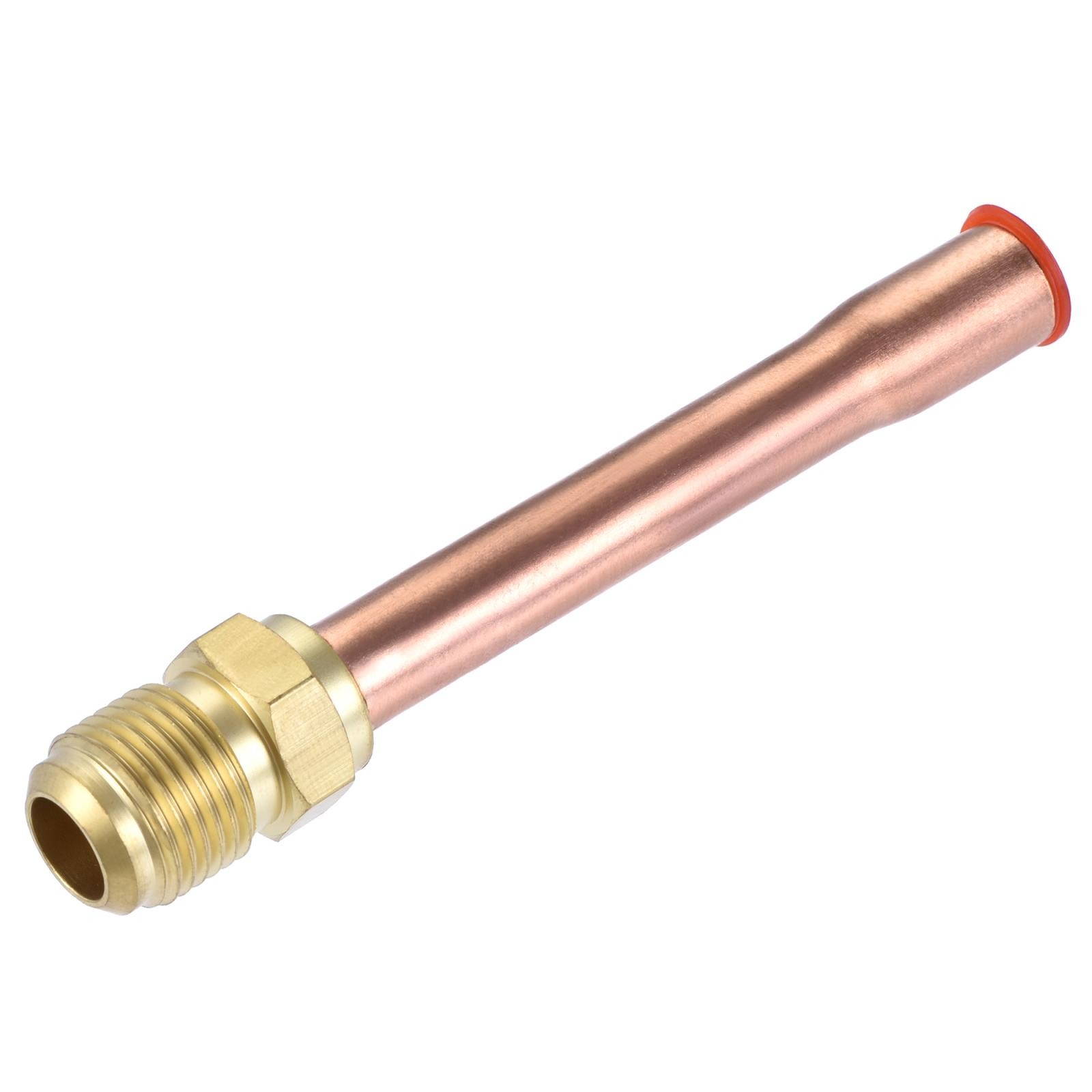 Brass Pipe fitting 3/8 SAE Flare Male Thread Tubing Connector