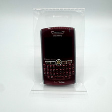 Vintage Red Blackberry World Edition Cell Phone 8830 No Battery Untested