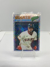2026 Topps Heritage 327 Willy Adames San Francisco Giants Silver Sparkle Base