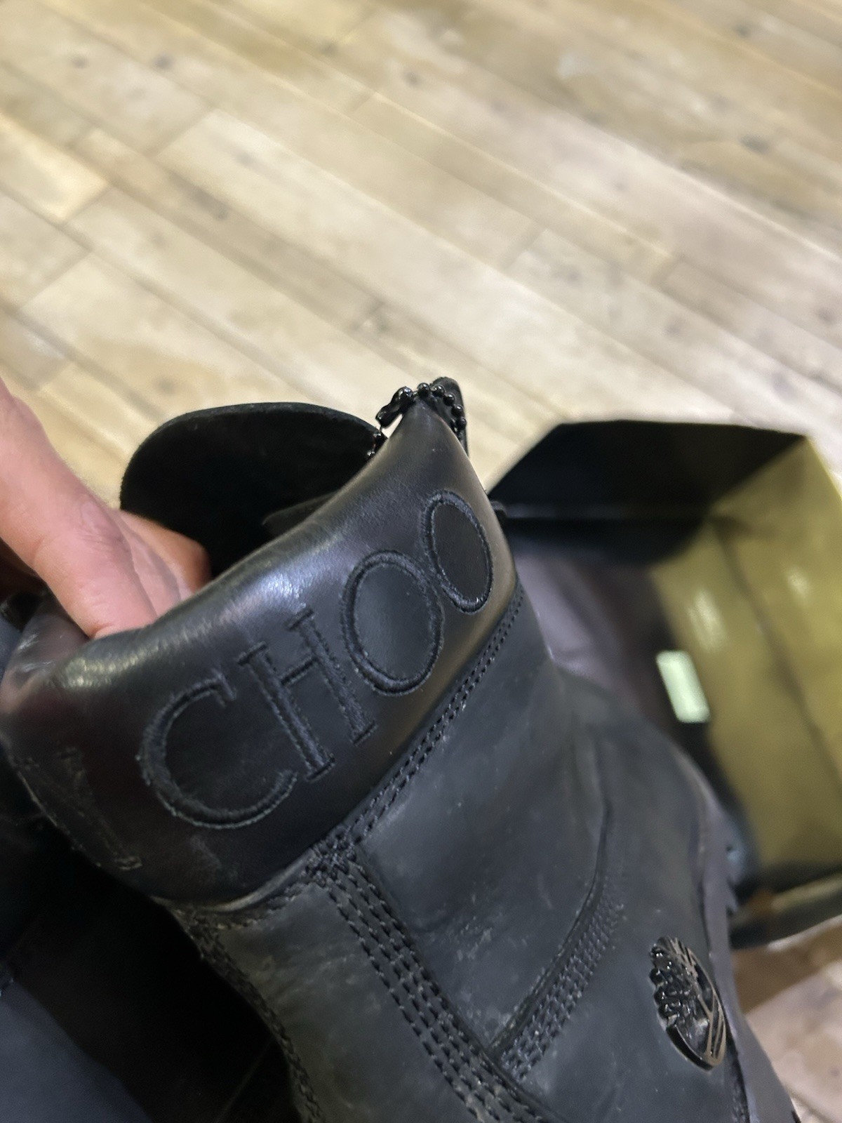 Size 10 - JIMMY CHOO X TIMBERLAND 6-INCH GLITTER BOOTS LIMITED EDITION image 8