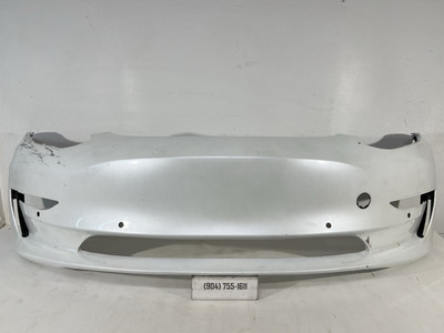 2017-2022 Tesla Model 3 Front Bumper Cover w/ Sensor Holes OEM | eBay