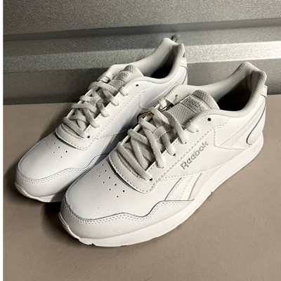 Reebok Women's Shoe Sneakers Size US 8 White Royal Glide Minimalist Classic 