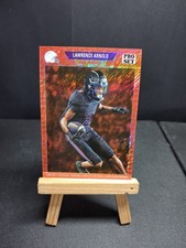 Lawrence Arnold 2025 Leaf Metal Pro Set Football Red Shimmer 9/10 SSP