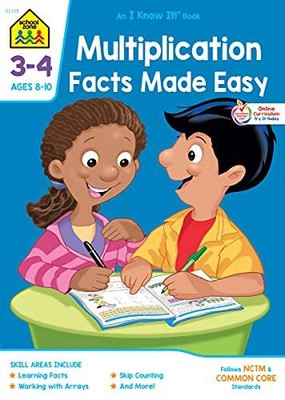 Multiplication Facts Made Easy 3-4 - Paperback By Barbara Bando Irvin - GOOD