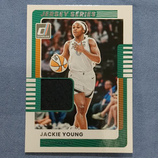 2025 Panini Donruss WNBA Jersey Series Jackie Young #64 Las Vegas Aces