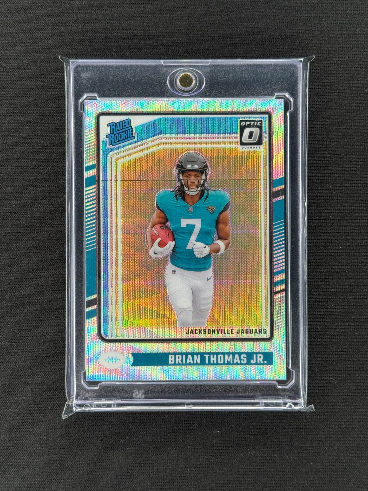 2024 Panini Donruss Optic Premium Silver Wave Rookie #214 Brian Thomas Jr /300