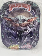 Natural Backwoods Tin Collector Premium Rolling Tray Tobacco Smoking