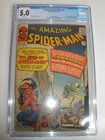 Marvel Comics Amazing Spider-Man # 18 CGC 5.0 1st app Ned Leeds