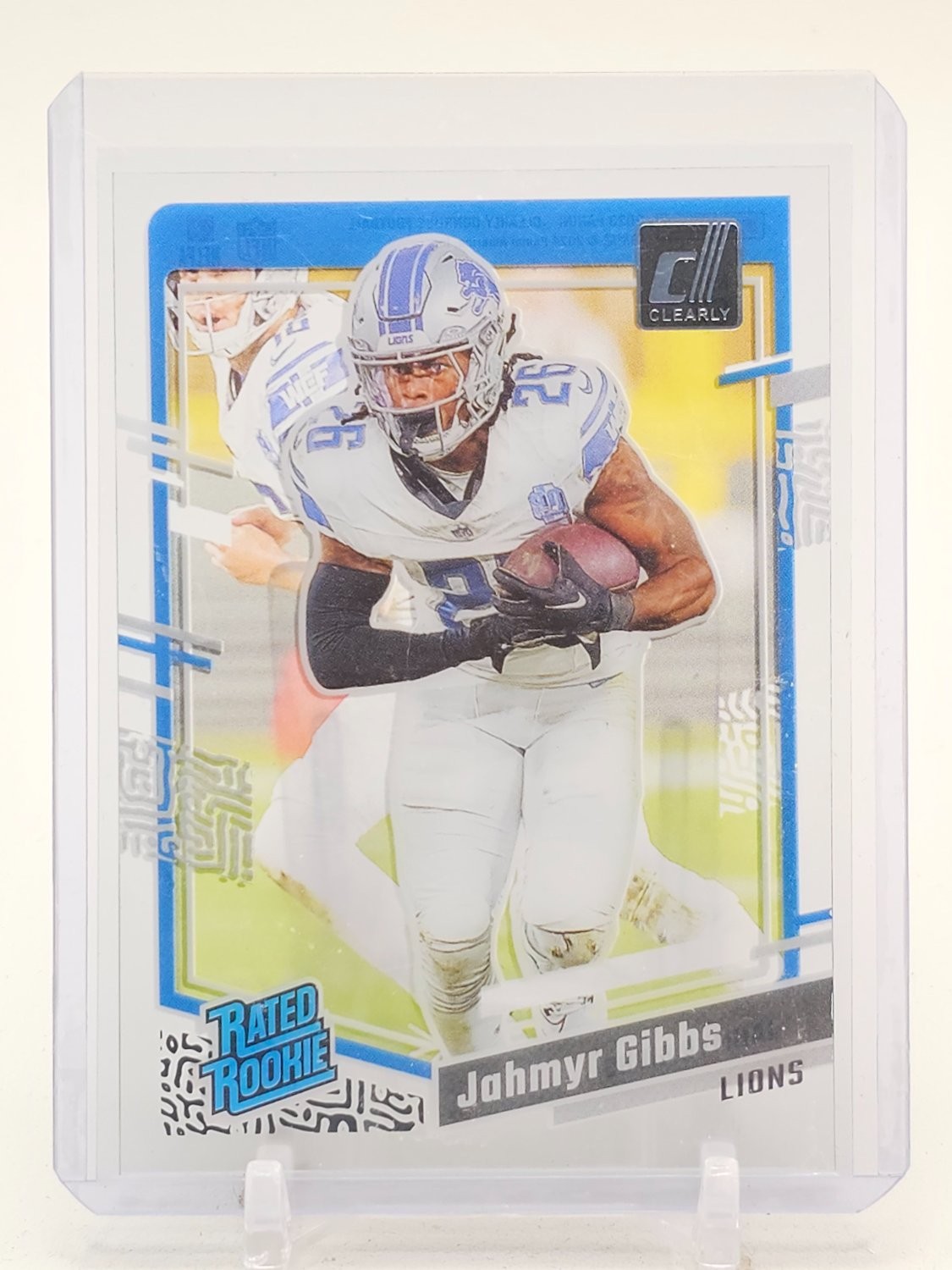 Jahmyr Gibbs Panini Clearly Donruss #62 Base