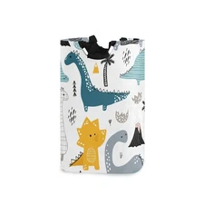 Large Storage Basket with Handles Collapsible Organizer Bin Laundry Hamper fo...