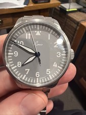 Laco Augsburg Grau 42 Automatic / Metal Bracelet | Gray Dial Stainless Steel 42m
