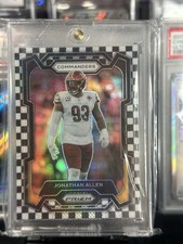 2023 Panini Prizm - Jonathan Allen #298 Black & White Checker Prizm
