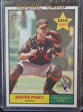 2010 Topps Heritage Baseball Complete Set 500 Cards - Base, SPs Buster Posey RC