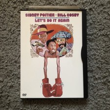 Let's Do It Again (DVD, 1975) Snapcase Bill Cosby Sidney Poitier Tested Clean