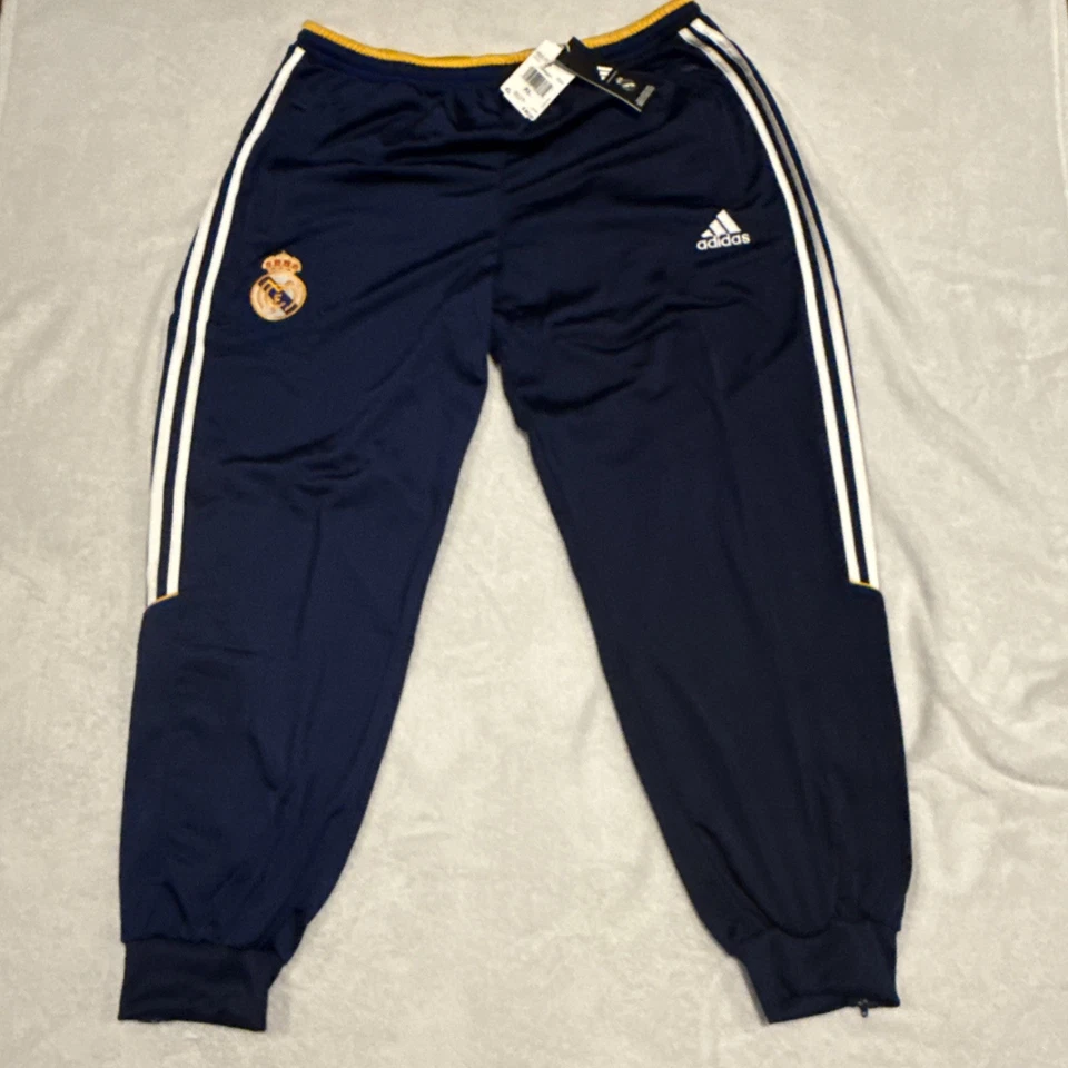 Adidas Hombre Real Madrid 99/100 Fútbol Camiseta Pantalones de Pista Extra Grande XL Foto 3 de 4