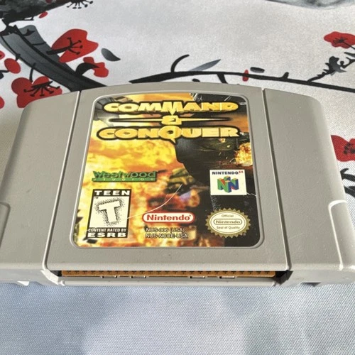 Command & Conquer Nintendo 64 Strategy NTSC-U/C Westwood Studios