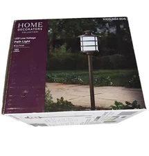 Home Decorators Low Voltage Brass Finish LED Outdoor Path Light 120 Lumens