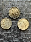 1945 P Mercury Dime + 1962 & 1964 Roosevelt Dimes. All Are 90% Silver Free Ship