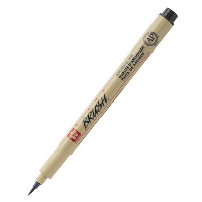 Pigma Brush - Pinselmarker schwarz Bruynzeel-Sakura XSDK-BR#49