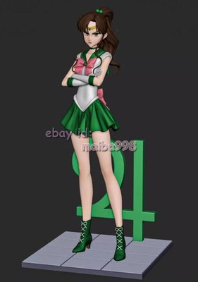 Sailor Jupiter 3D Print Garage Kit Figure Model Kit Unpainted Unassembled GK