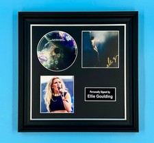 Ellie Goulding Signed Photo & CD Framed & COA Auto Higher Than Heaven Poster
