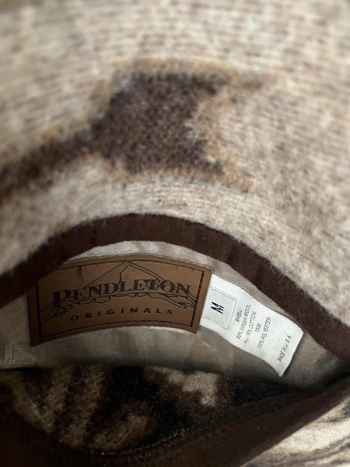 Pendleton Wool Reversible Jacket U.S. Made VGUC S… - image 4
