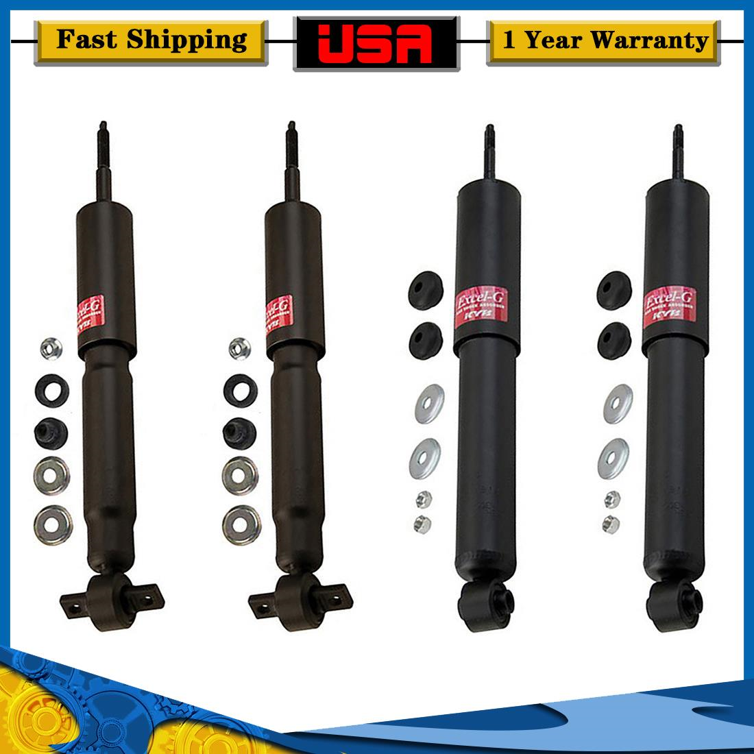 KYB Excel-G Shocks Struts Front Rear 1997-2003 Ford F-150 2WD