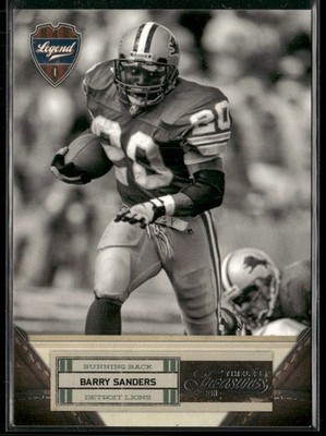 2011 Panini Timeless Treasures #101 Barry Sanders #/499