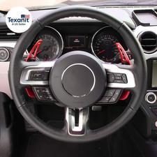 Steering Wheel Shift Paddle Shifter Extension for 2015 Ford Mustang Red