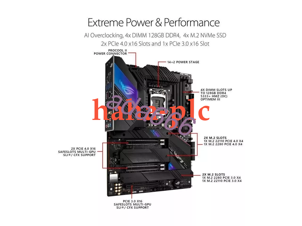 ASUS ROG Strix Z590-E LGA 1200 Gaming Wi-Fi Intel Motherboard for