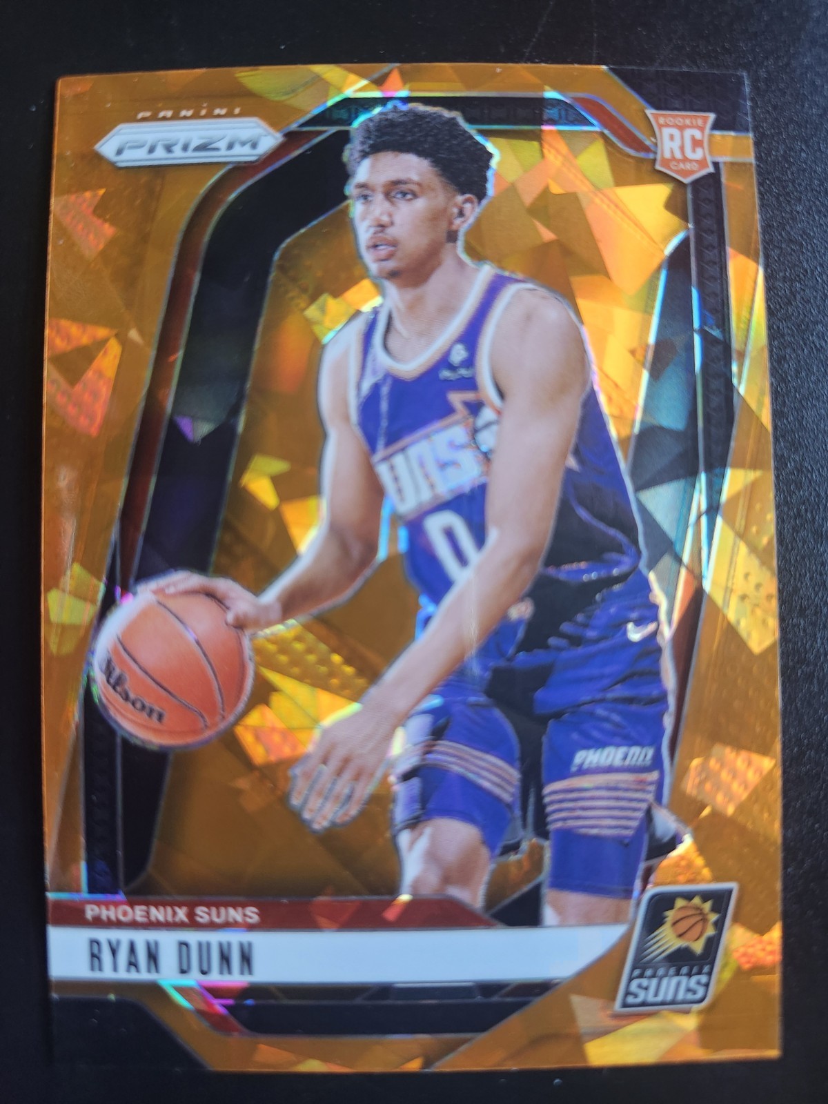 2024-25 Panini Prizm - Ryan Dunn #258 Orange Ice Prizm (RC)