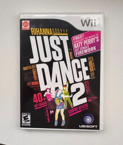 Just Dance 2 (Nintendo Wii, 2010) Complete with Case, Disc & Manual - Tested