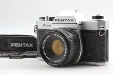 READ Near MINT Pentax K1000 35mm SLR Film Camera Rikenon 50mm f2 Lens JAPAN