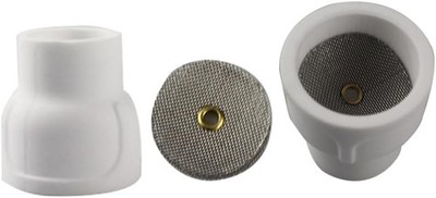 2-Pack #12 White Ceramic TIG Welding Cup for 9 20 25 Series Torches Alumina