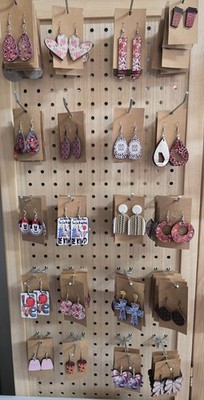 Mystery Earrings Lot   5 Pairs   Handmade & Fashion Mix   Great Gift Value