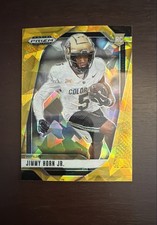 2025 Panini Prizm Draft Picks - Jimmy Horn Jr. #22 Gold Ice Prizm (RC)